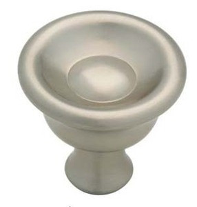 P18028C-SN-C 29mm Round Bell Satin Nickel Cabinet Drawer Knob