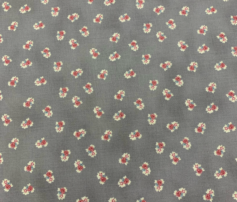 Stof Fabrics Bella Rose Rose Patch Smoke Cotton Fabric By The Yard Stof Fabrics Bella Rose Rose Patch Smoke Cotton Fabric By The Yard