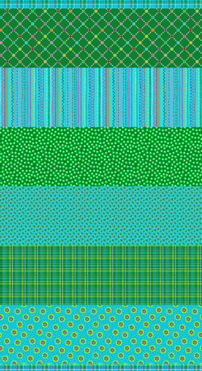 Blank Quilting Daisy Talk Channel Stripe Green Cotton Fabric By The Yard Blank Quilting Daisy Talk Channel Stripe Green Cotton Fabric By The Yard