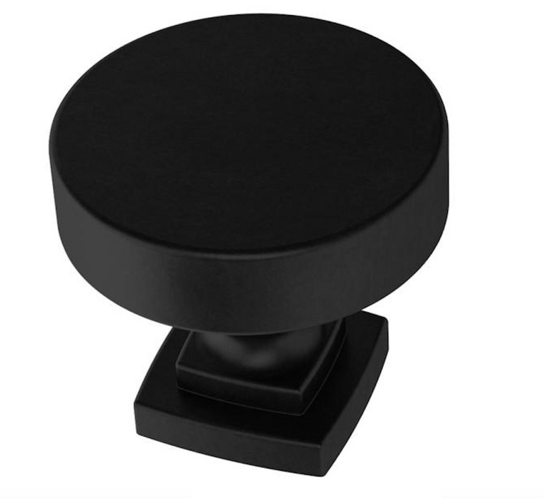 Liberty P38488C-FB 1 1/4" Classic Bell Cabinet Knob Flat Black Finish