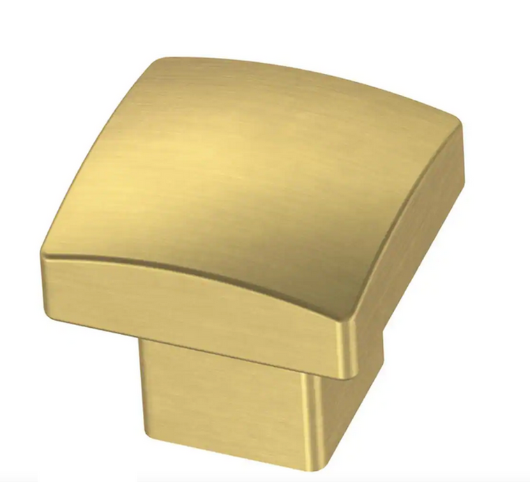 Liberty P38521C-117 Simply Geometric 1 1/8" Brushed Brass Cabinet & Drawer Knob Liberty P38521C-117 Simply Geometric 1 1/8" Brushed Brass Cabinet & Drawer Knob