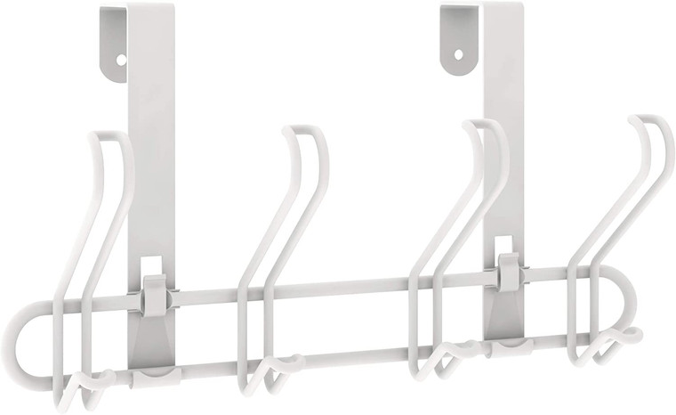 Franklin Brass OTDW04F-W White Quad Over the Door Hook Franklin Brass OTDW04F-W White Quad Over the Door Hook