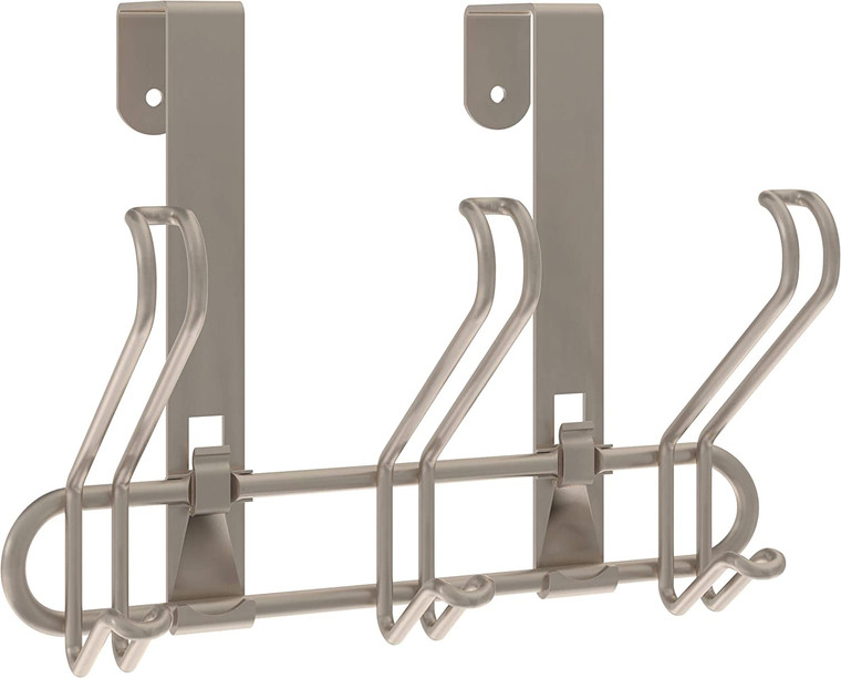 Franklin Brass OTDW03F-NIC Nickel Triple Over the Door Hook