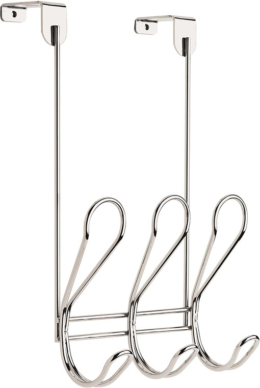 Franklin Brass OTDDOL3-CHR Dolen Over the Door 3 Hook Rail Chrome