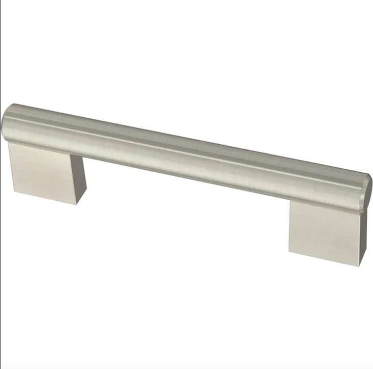 Brainerd P44274W-SS 3 3/4" Chunky Modern Cabinet Drawer Pull Stainless Steel