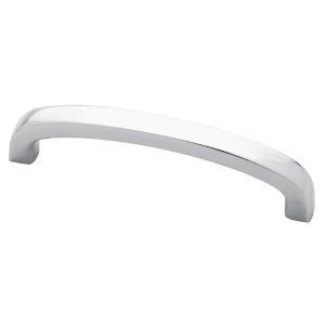 P50413-CHR Squared Bow 3 3/4" Chrome Cabinet Drawer Knob Pull