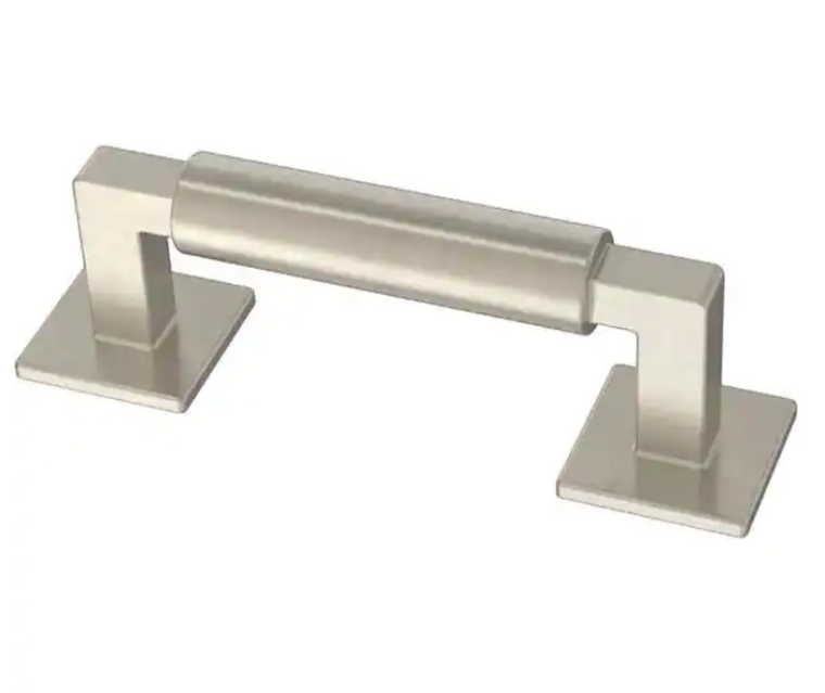 Liberty P40075C-SN 3" Modern Post Cabinet Pull Satin Nickel Finish Liberty P40075C-SN 3" Modern Post Cabinet Pull Satin Nickel Finish