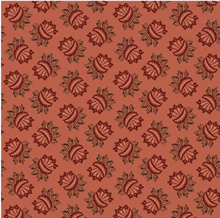 Henry Glass Right as Rain Swagged Bouquets Pink Fabric By Yard