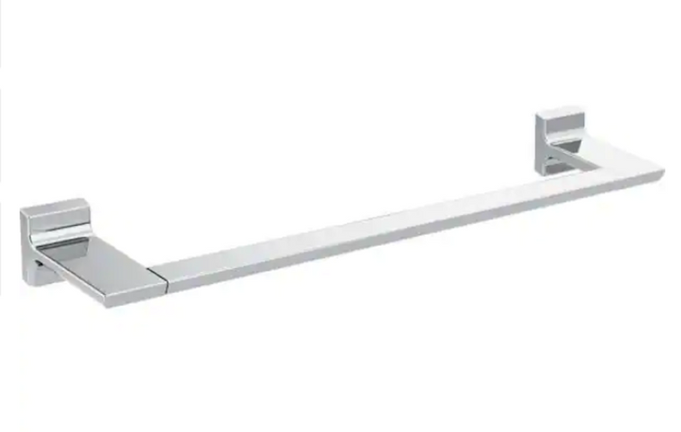 Delta 79918 Pivotal Bath 18" Towel Bar Polished Chrome Finish Delta 79918 Pivotal Bath 18" Towel Bar Polished Chrome Finish