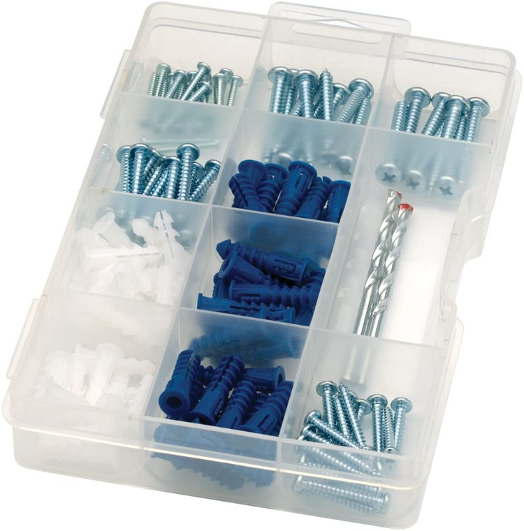 Arrow 160455 142 Piece Drywall Bit, Screws & Anchor Assortment Arrow 160455 142 Piece Drywall Bit, Screws & Anchor Assortment