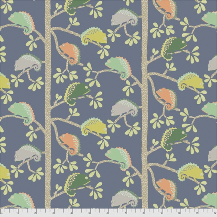 Free Spirit Scion Esala Camelian Indigo Fabric By The Yard