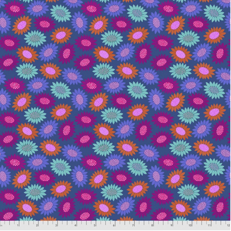 Free Spirit Anna Maria Horner Bright Eyes Picky Blue Fabric By Yard Free Spirit Anna Maria Horner Bright Eyes Picky Blue Fabric By Yard