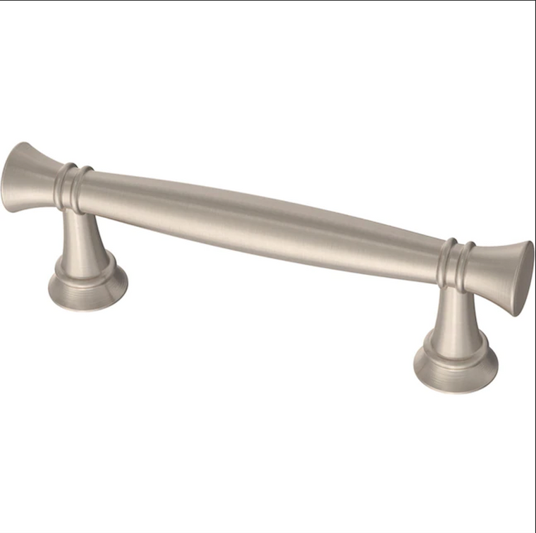 Liberty P43473W-SN 3" Flared Edge Cabinet Drawer Pull Satin Nickel