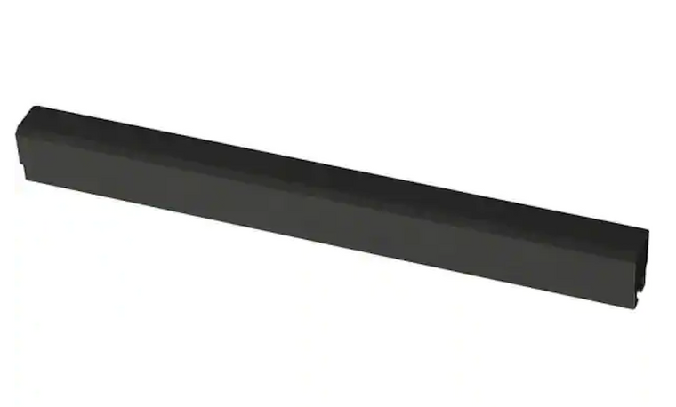 Libert  P42845C-FB  2" - 8 13/16" Tapered Edge Adjustable Cabinet Pull Flat Black