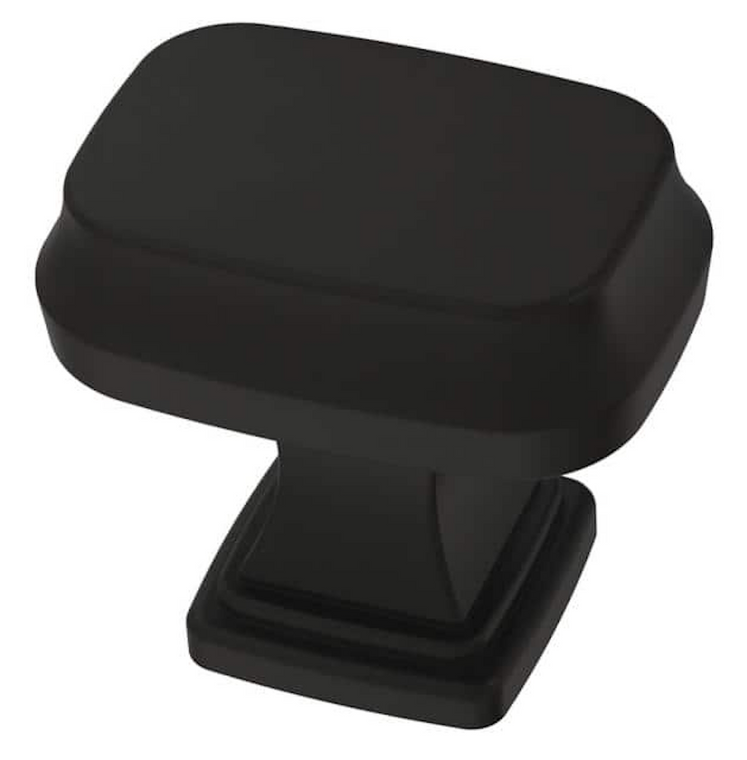 Liberty P34957-FB 1 5/16" Brightened Opulence Cabinet Knob Flat Black