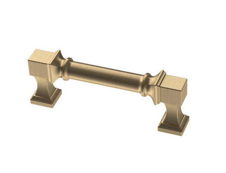 Liberty P38479C-CZ 3" Regal Square Cabinet & Drawer Pull Champagne Bronze