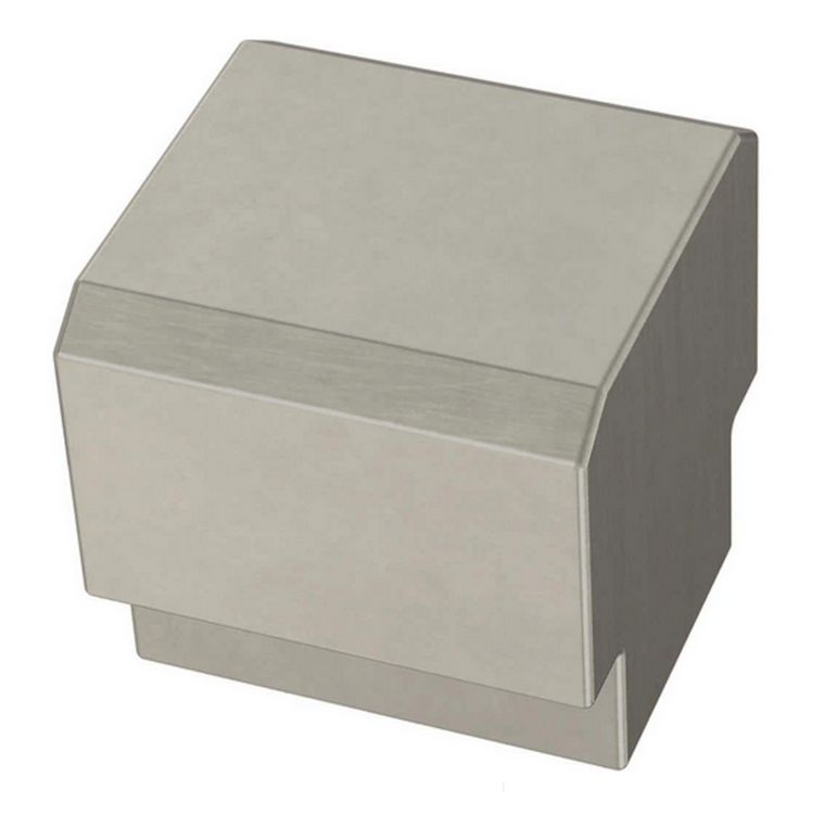 Liberty P42843C-SN 1" Tapered Edge Cabinet Knob Satin Nickel