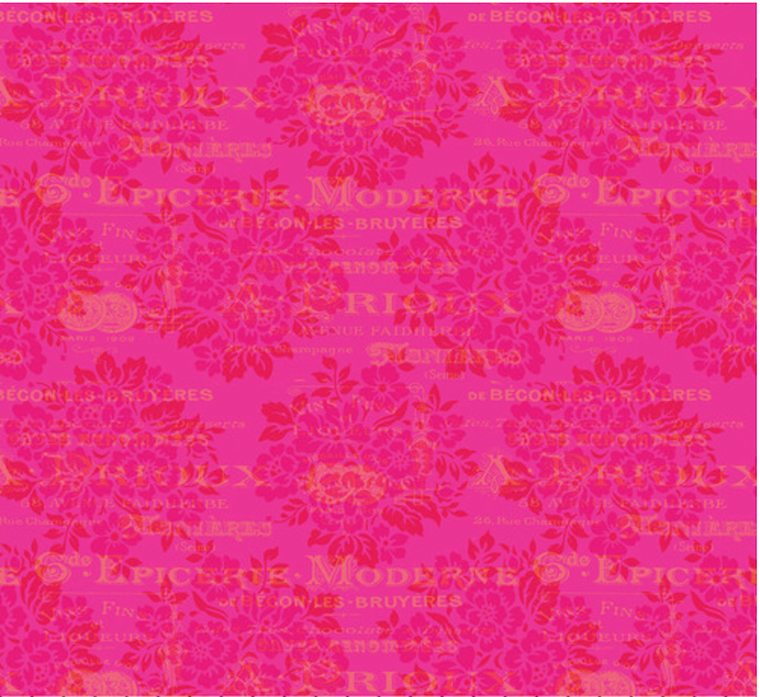 Brenda Walton Laurelwood Epicerie Fuchsia Fabric By The Yard Brenda Walton Laurelwood Epicerie Fuchsia Fabric By The Yard