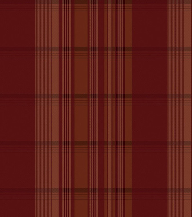 Henry Glass Bette Red Yarn Dyed Cotton Fabric By The Yard