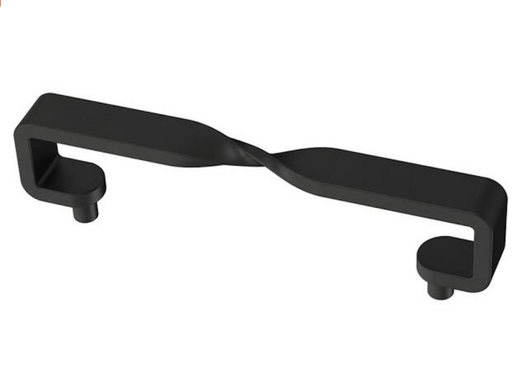 Liberty P43168C-FB Wrought Modern 3 3/4" Matte Black Cabinet Drawer Pull Liberty P43168C-FB Wrought Modern 3 3/4" Matte Black Cabinet Drawer Pull