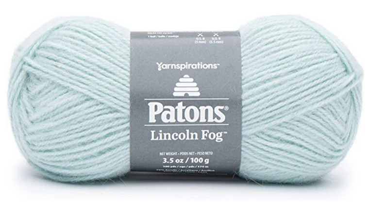 Patons Lincoln Fog Nest Egg Wool Blend Knitting & Crochet Yarn