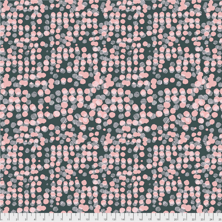 Free Spirit Bookhou Vestig Woven Dots Blush Cotton Fabric By The Yard Free Spirit Bookhou Vestig Woven Dots Blush Cotton Fabric By The Yard