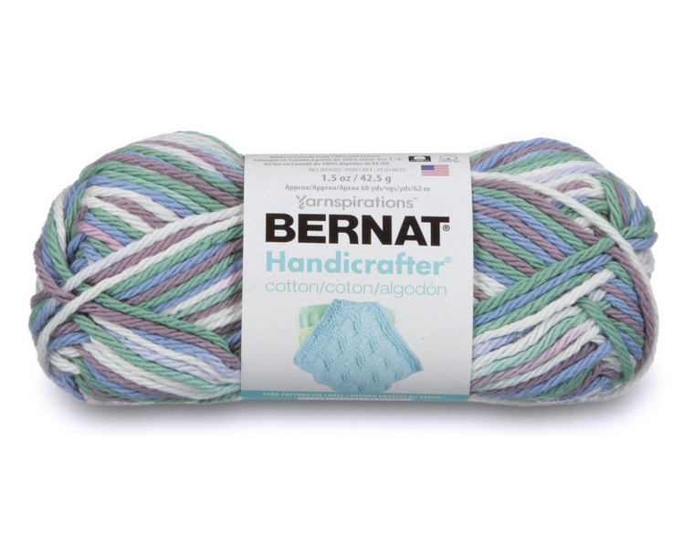 Bernat Handicrafter Cotton Small Ball Freshly Pressed Knitting & Crochet Yarn