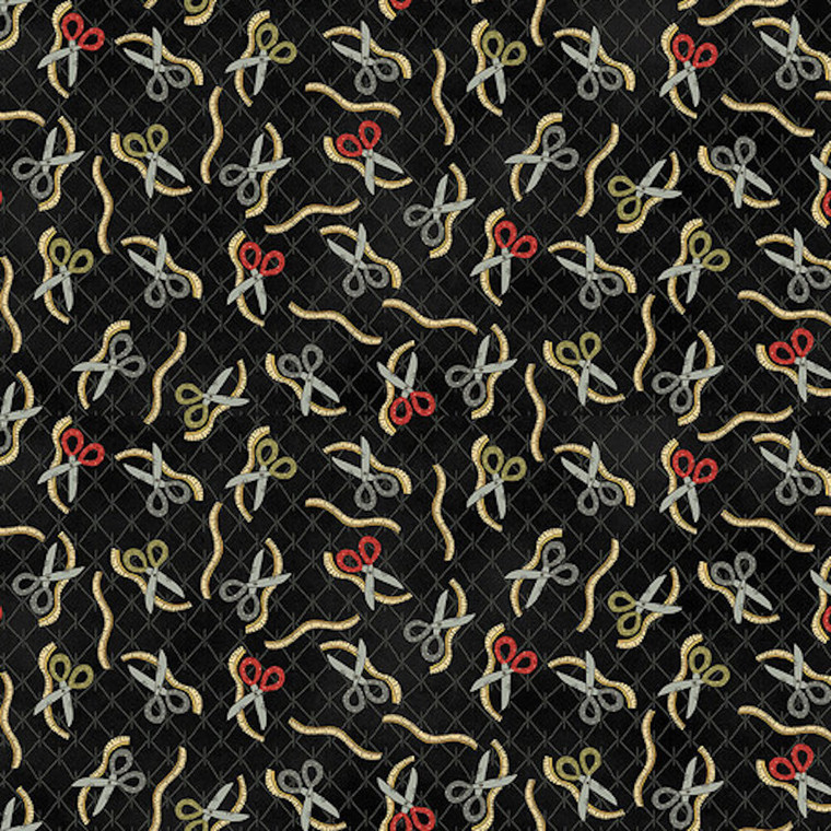 Henry Glass S Is For Sew Allover Scissors Black Cotton Fabric By Yard Henry Glass S Is For Sew Allover Scissors Black Cotton Fabric By Yard