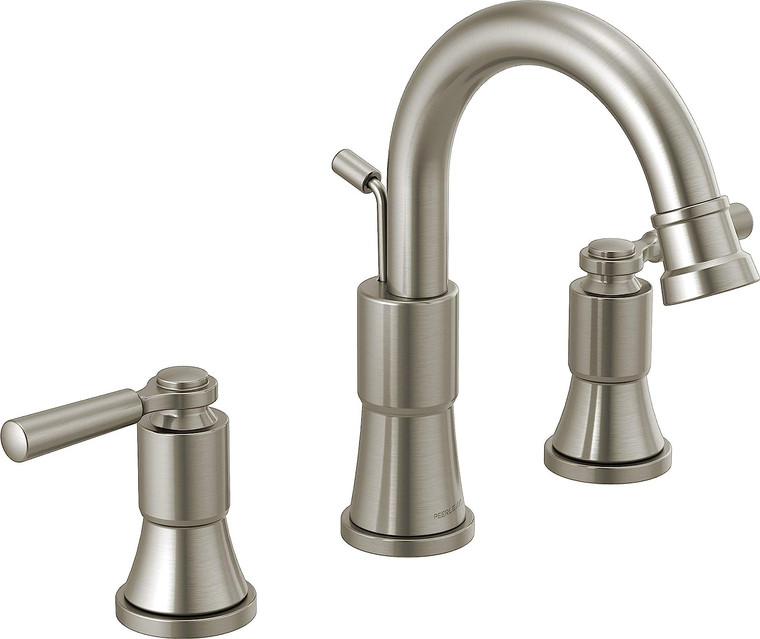 Peerless P3523LF-BN Westchester 2 Handle Widespread Bathroom Faucet Brushed Nickel Finish