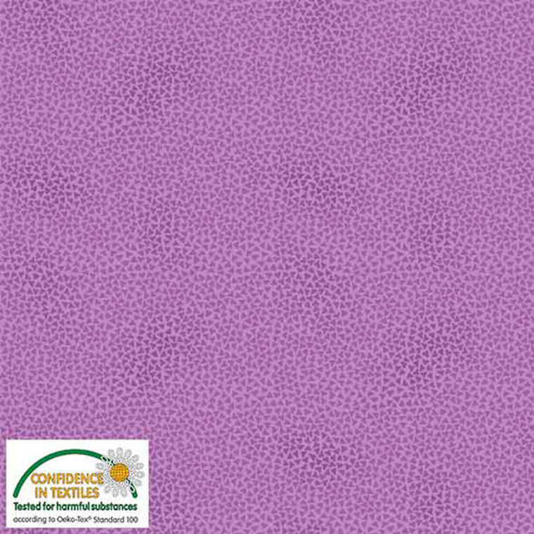 Stof Quilters Combination Triangles Violet Cotton Fabric By The Yard
