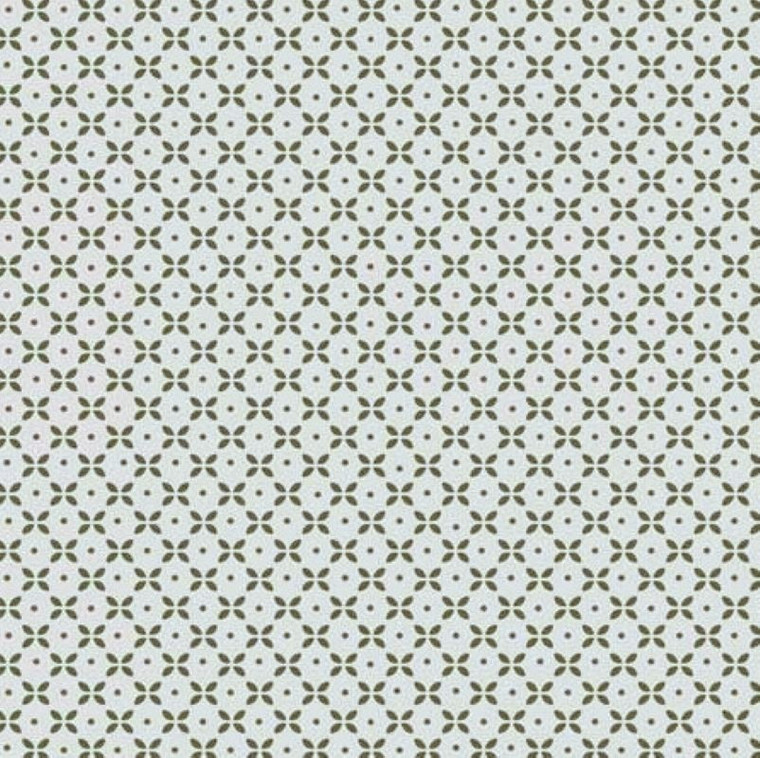 Stof European Nellie's Shirtings Flower Dots Green Quilting Cotton Fabric By The Yard Stof European Nellie's Shirtings Flower Dots Green Quilting Cotton Fabric By The Yard