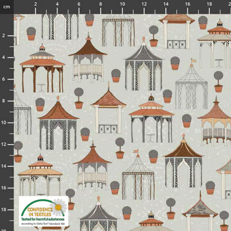 Stof European Step Over My Doorstep Pavillions Lt Green Cotton Fabric By The Yard Stof European Step Over My Doorstep Pavillions Lt Green Cotton Fabric By The Yard