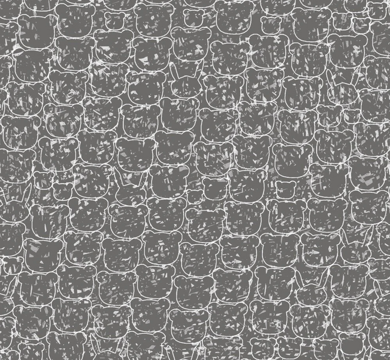 Stof European Pretty Panda Outlines Grey Quilting Cotton Fabric By The Yard Stof European Pretty Panda Outlines Grey Quilting Cotton Fabric By The Yard