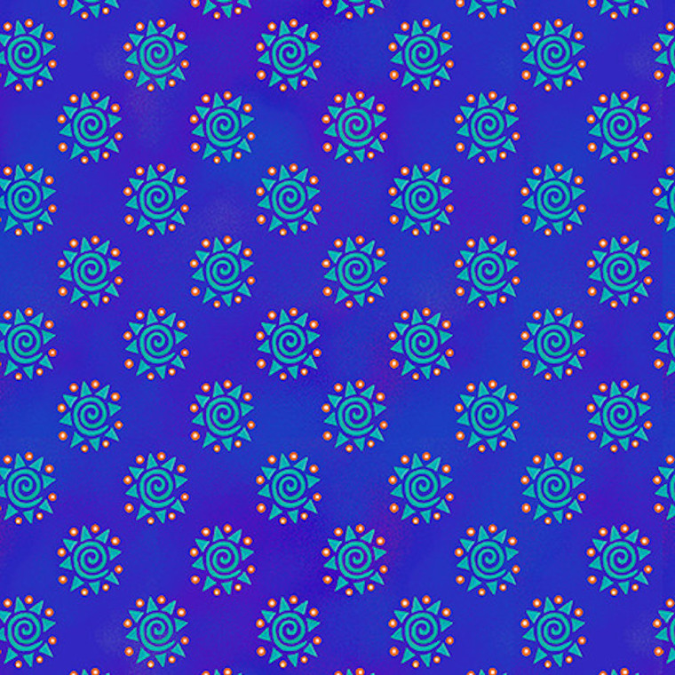 Blank Quilting Kokopelli Serenade Tonal Sun Royal Fabric By The Yard Blank Quilting Kokopelli Serenade Tonal Sun Royal Fabric By The Yard