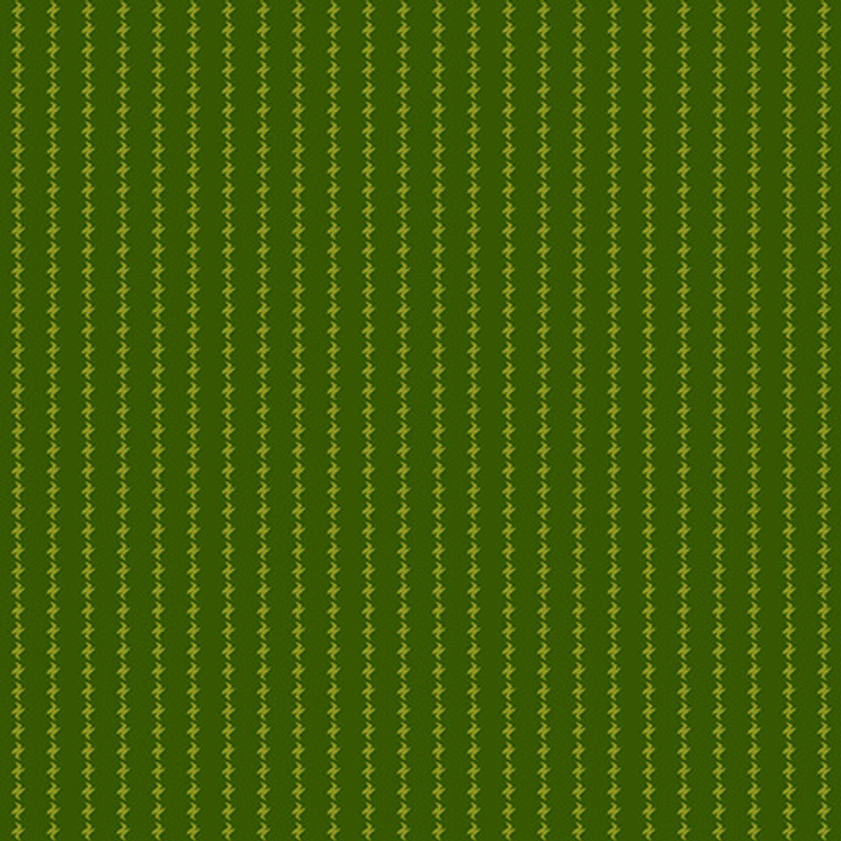 Henry Glass Winter Joy Stripe Green Fabric By The Yard