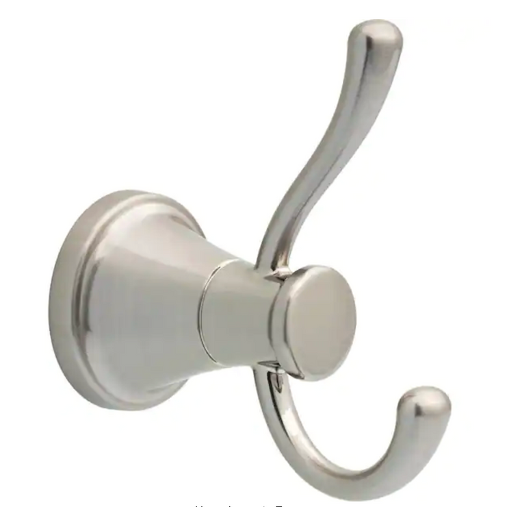 Delta CSA35-BN Casara Bath Robe & Towel Hook Brushed Nickel Finish