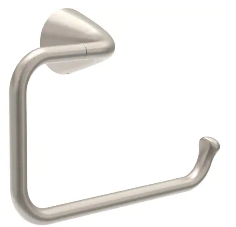 Delta ARV46-DN Arvo Bath Open Towel Ring Brushed Nickel Finish
