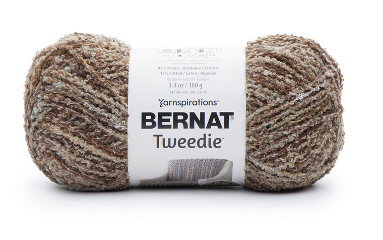 Bernat Tweedie Sandbanks Acrylic Cotton Blend Knitting & Crochet Yarn