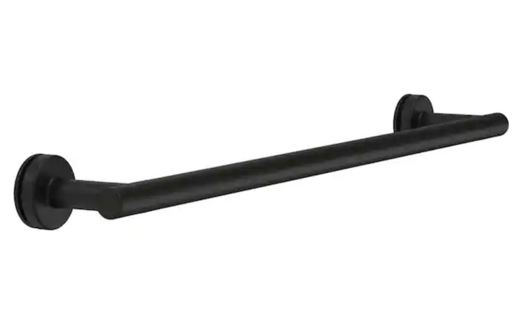 Delta SDBR008-MB Lyndall Sliding Shower Door 20" Handle Matte Black