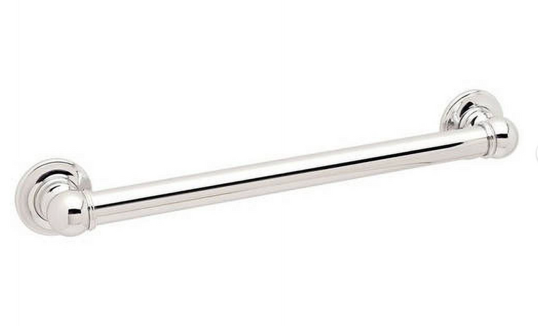 Ginger 4564/PC Columnar 32" Designer 1 1/4" ADA Grab Bar Polished Chrome Finish