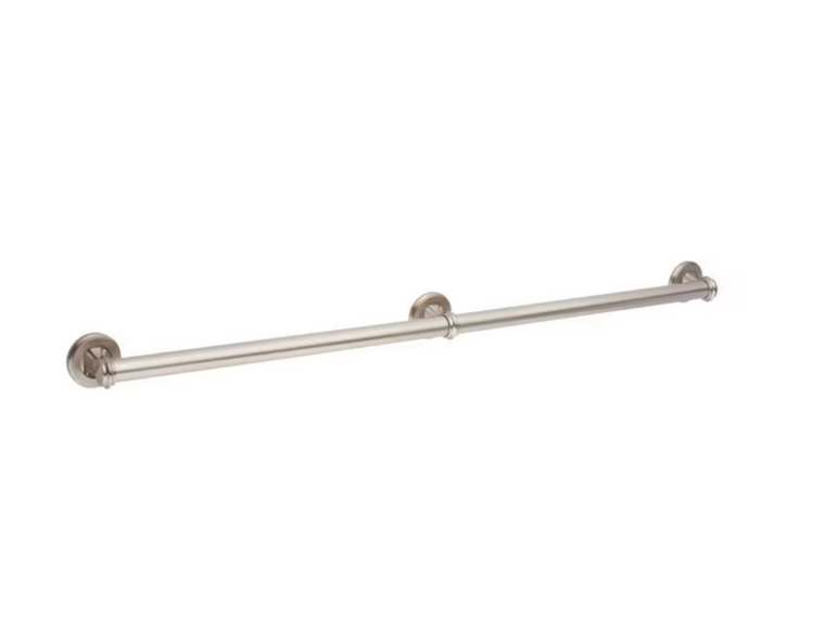 Ginger 2766/SN Circe 42" Designer 1 1/4" ADA Grab Bar Satin Nickel Ginger 2766/SN Circe 42" Designer 1 1/4" ADA Grab Bar Satin Nickel