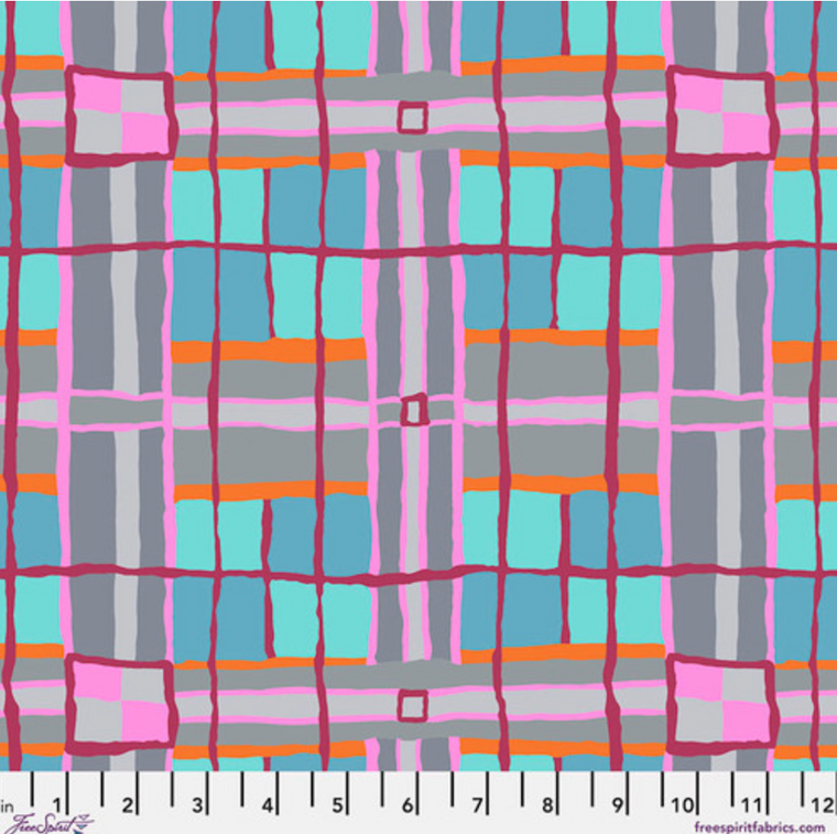 Free Spirit Brandon Mably Checkmate Grey Cotton Fabric By The Yard Free Spirit Brandon Mably Checkmate Grey Cotton Fabric By The Yard