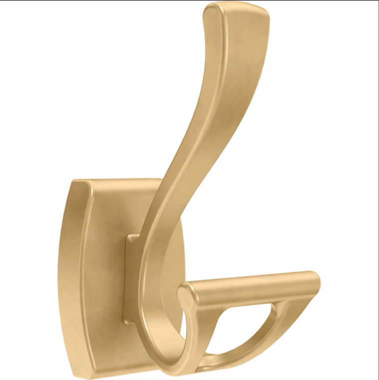 Delta Dasant 5" Dasant Coat Hat Hook Satin Gold Finish
