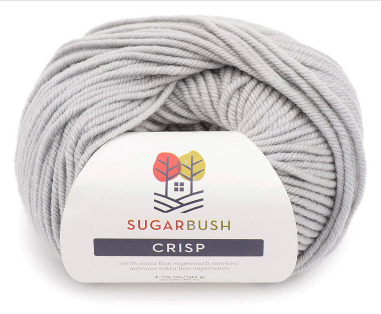 Sugar Bush Crisp Titanium Merino Wool Knitting & Crochet Yarn
