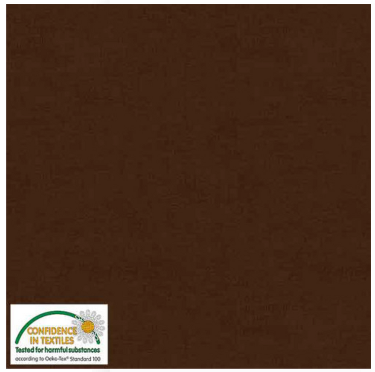 Stof Fabrics Melange Tonal Blender Chestnut Cotton Fabric By The Yd