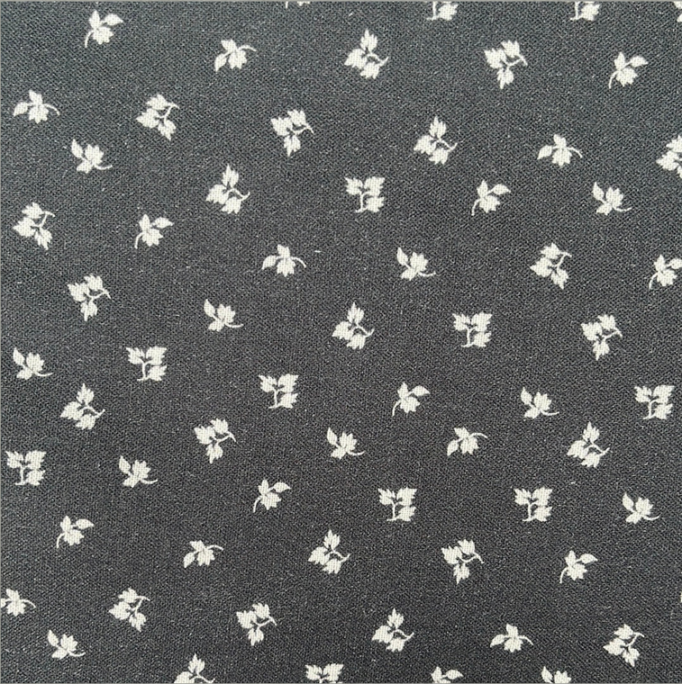 Stof European Nellie's Shirtings Leaves Grey Quilting Cotton Fabric By The Yard Stof European Nellie's Shirtings Leaves Grey Quilting Cotton Fabric By The Yard