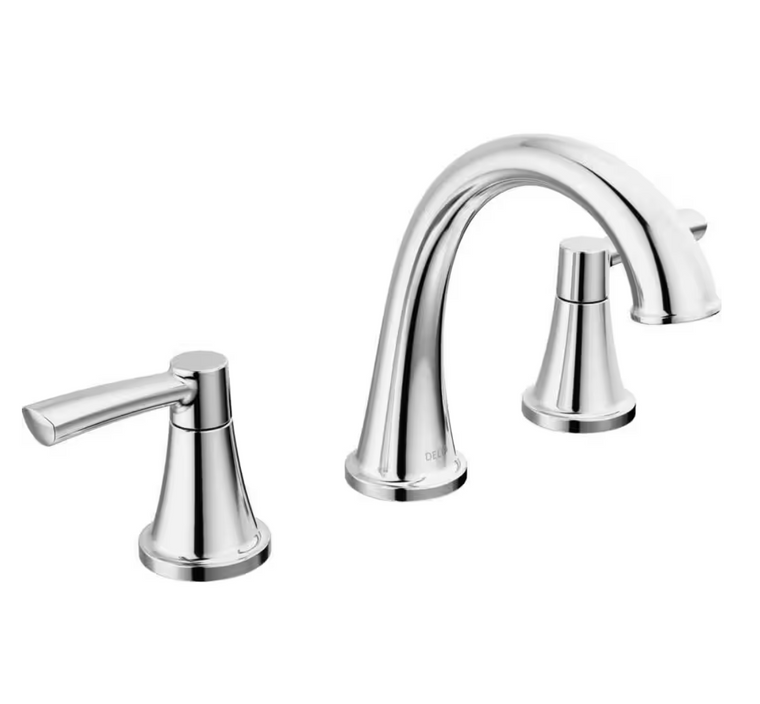 Delta 35862LF Casara Polished Chrome Widespread Bath Faucet Delta 35862LF Casara Polished Chrome Widespread Bath Faucet