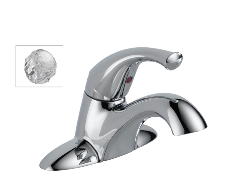 Delta Classic Centerset Bath Faucet Chrome Finish