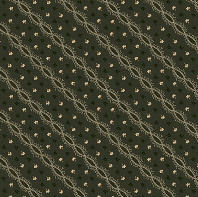 Blank Quilting Abby's Treasures Lacy Bias Stripe Green Cotton Fabric By The Yard Blank Quilting Abby's Treasures Lacy Bias Stripe Green Cotton Fabric By The Yard