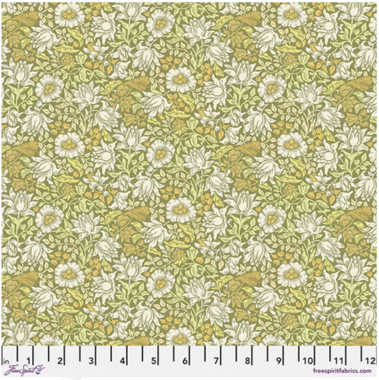 Free Spirit Morris & Co. Buttermere Mallow Multi Cotton Fabric By Yd Free Spirit Morris & Co. Buttermere Mallow Multi Cotton Fabric By Yd